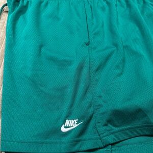 Nike green Athletic Shorts